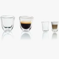 Espresso + Latte Macchiato Glasses by De’longhi