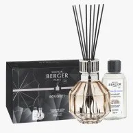Facette Beige Reed Diffuser Gift Box with Cotton Caress by Maison Berger Paris