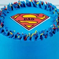 Father's Day Superhero Cake by Cake Social