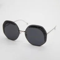 نظارة شمس فندي للنساء - لون أسود 
