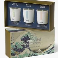 Feng Shui 3 x Candle Gift Set by Aery