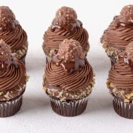 Ferrero Rocher Cupcakes by Cake Social