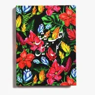 Floral Arabic 1 Notebook Hardcover A6 Size