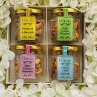 Flower Box with Flavoured Nut Jars by Bruijn