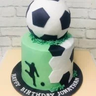 Football Fan Cake By Pastel Cakes