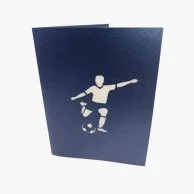 شبكة كرة القدم - بطاقة ثلاثية الأبعاد من أبرا كاردس