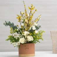 Forsythia Flower Arrangement