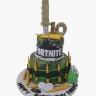 Fortnite 3D Birthday Cake