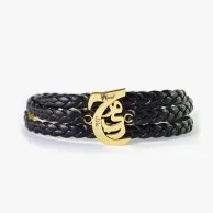 Freedom Braided Leather Bracelet by Mecal