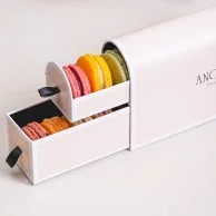 French Macaroon Box by Angelina - 18 Pcs