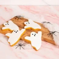 Friendly Ghost Cookies by Sugarmoo