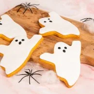 Friendly Ghost Cookies by Sugarmoo