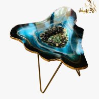 Geode Resin Table by Andalusia