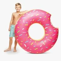 Giant Pink Donut Pool Ring