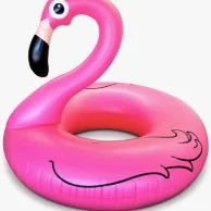 Giant Pink Flamingo Pool Ring