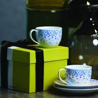 Gift Box of 2 Mirrors Espresso Cups by Silsal