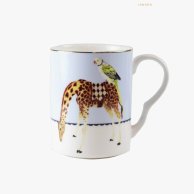 Giraffe & Elephant Mugs by Yvonne Ellen