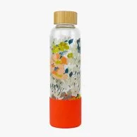 Glass Water Bottle - Floral  by Joules