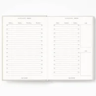 Goals Mid Year Diary - Grey By Career Girl London