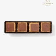Milk Chocolate Biscuits by Godiva 12 PCS