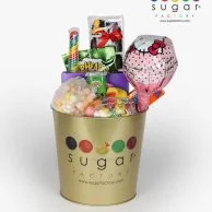 Golden Candy Bucket by Sugar Factory