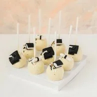 Graduation Cake Pops by NJD