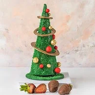 Green Chocolate Christmas Tree by NJD