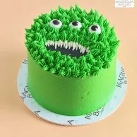 Green Monster Halloween Cake By Magnolia Bakery