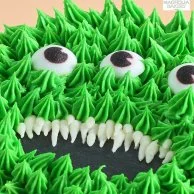Green Monster Halloween Cake By Magnolia Bakery