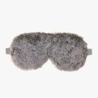 Grey Fur Eye Mask and Pillow Mist Set