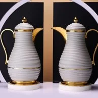رمادي - دلتين للشاي والقهوة بتصميم أنيق من هارموني