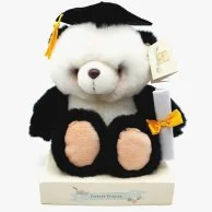 Hallmark Graduation Stuffed Panda Toy with Diploma