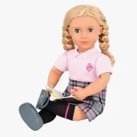 Hally Deluxe School Girl Doll by Our Generation