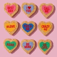 Happy Hearts Valentine Treats Box of 9 by CrACKLES