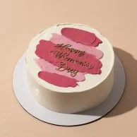 Happy Women's Day Cake 1 kg by Cake Social