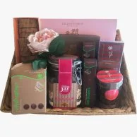Healthy Snacks Basket by The Delights Shop 