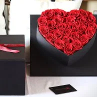 Heart Box of Roses from iluba