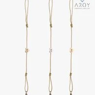 Gold Heart-Shaped Bracelet by Aroy