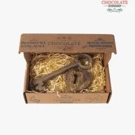 Heart Lock & Key Chocolate Set by The Amazing Chocolate Workshop