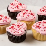 Hearts Cupcakes by Cake Social