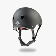 Helmet Matte Black (Adjustable) by Kinderfeets