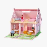 Heritage Playset Blossom Cottage Dollhouse by Bigjigs