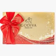 Holiday 15 Pcs Choc Box By Godiva