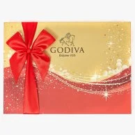 علبة شوكولاتة العيد 35 قطعة من جوديفا