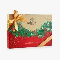 علبة هدايا هوليدي كوليكشن 24 قطعة شوكولاتة من جوديفا