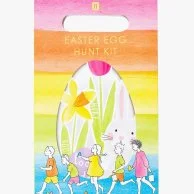 Easter Hop Over The Rainbow Egg Hunt Kit Clues, 6 Signs