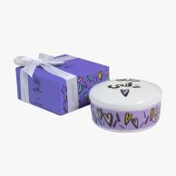 Hubbak Trinket Pot Purple by Silsal