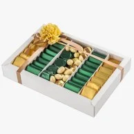 Hunter Green Mixed Chocolate Box by Hazem Shaheen Delights  
