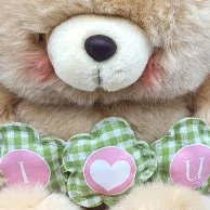 I Love You Flowers Teddy Bear 