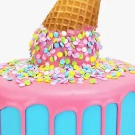 Icecream Cone Cake By Cake Social